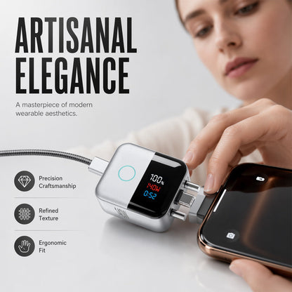 ⚡ 50% korting op USB-C slimme oplader met LED-display – beschermt tegen oververhitting, overspanning en kortsluiting, met realtime spanning en stroomweergave.