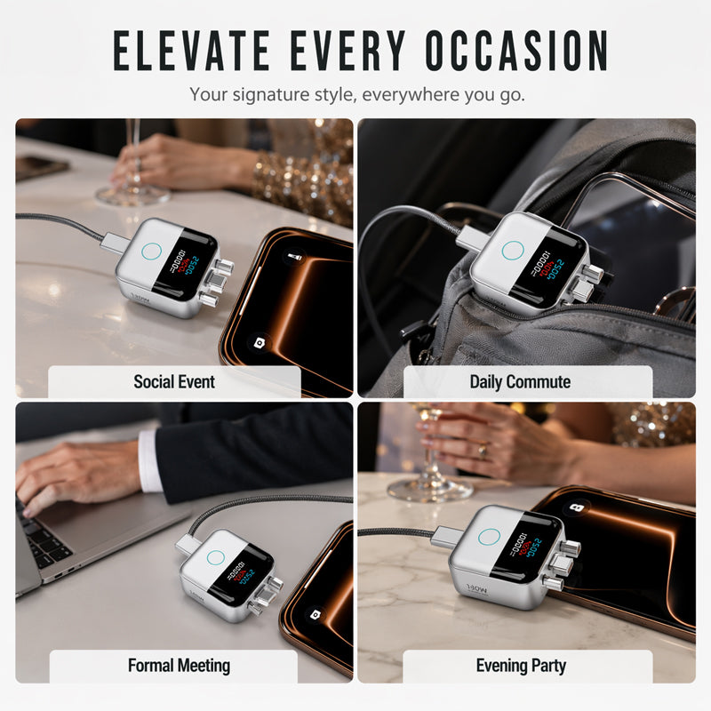 ⚡ 50% korting op USB-C slimme oplader met LED-display – beschermt tegen oververhitting, overspanning en kortsluiting, met realtime spanning en stroomweergave.