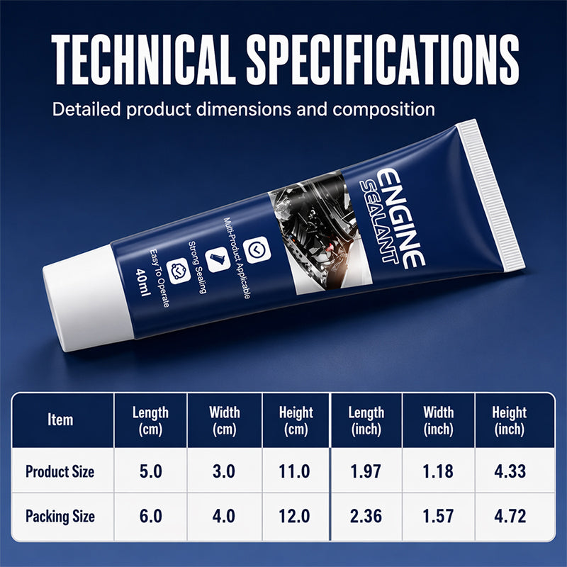 🔥 50% korting! Multifunctionele afdichtingspasta – bestand tot 350°C, voorkomt olie- en waterlekken.