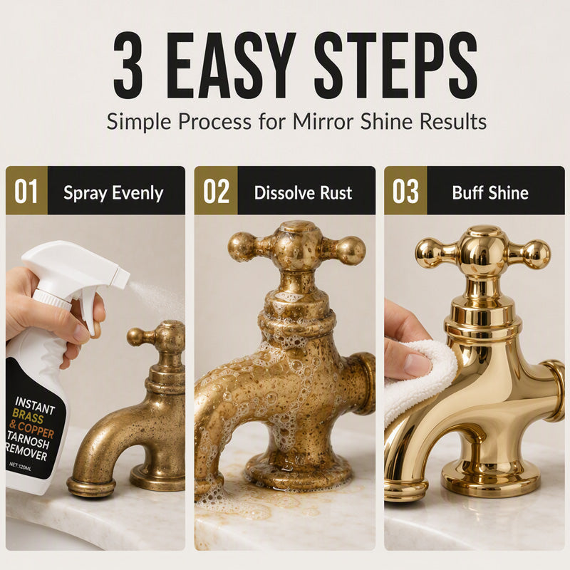 🏺 Beperkte tijd! 50% korting op messingreiniger – spray, wacht 10 sec, afnemen en geniet van een vlekkeloze, glanzende afwerking zonder schuren.