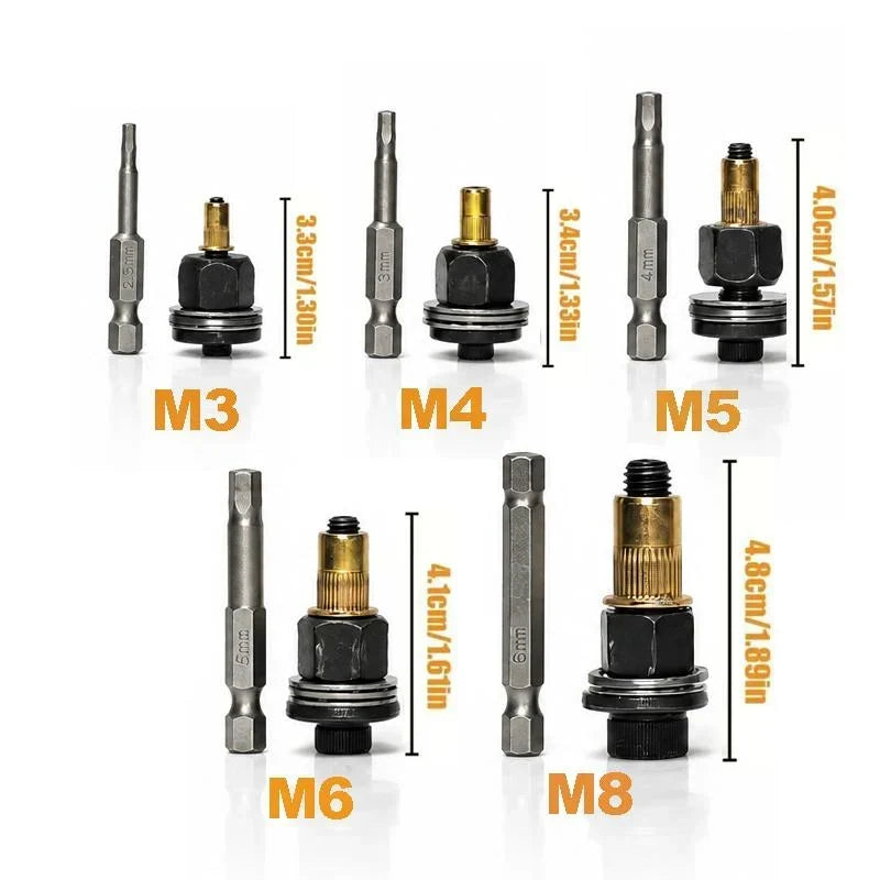🔩 50% korting! 68-delige klinkmoerset M3-M12 – zwart geoxideerd staal, roestbestendig & eenvoudig te installeren. Geen lassen nodig! 🛠️✨