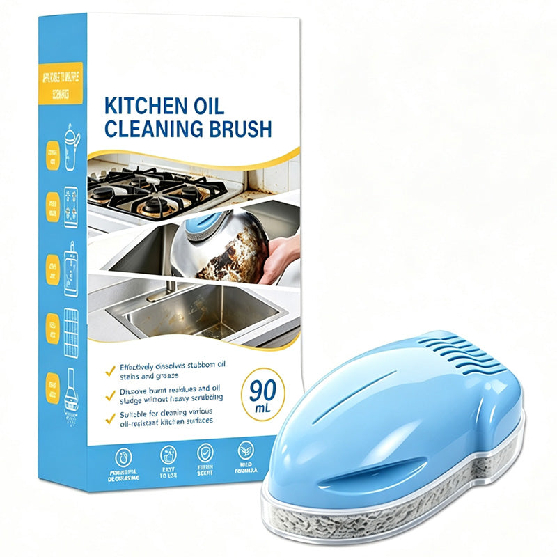 🧽 50% korting! Keukenborstel met zeephouder – doseert zeep tijdens het schrobben, perfect tegen vet en aanbrandsel.
