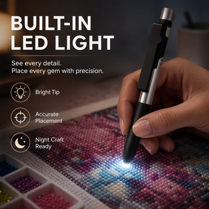 💎 50% korting op draagbare LED-diamantschilderpen – verlichte punt, precisiegrip en ergonomisch voor uren comfort.
