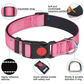 Set met reflecterende hondenhalsband en -riem om mee te zwemmen