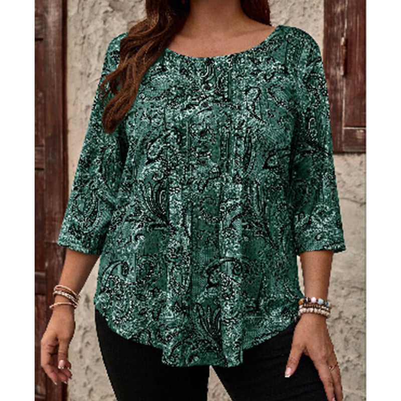 👚🌸 50% korting! Blouse voor dames – 🌿 plus size, 💃 flatterend & comfortabel, 👗 perfect voor elke gelegenheid!