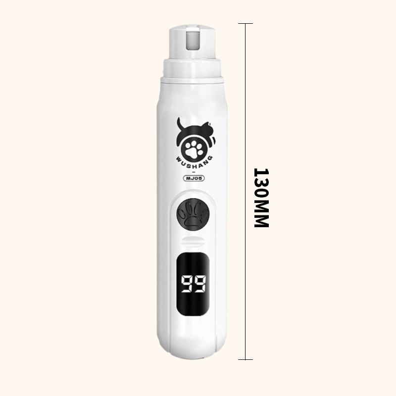🔥HOT SALE 50%OFF🔥Pet Low-Noise Digital Display Electric Nail Grinder