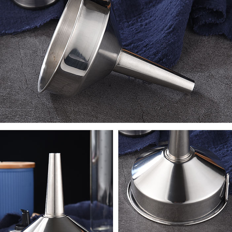 🥣 50% korting! RVS keukentrechter – vul moeiteloos & netjes zonder knoeien. Voor olie, azijn, sauzen & meer – vaatwasbestendig! ✨🔧