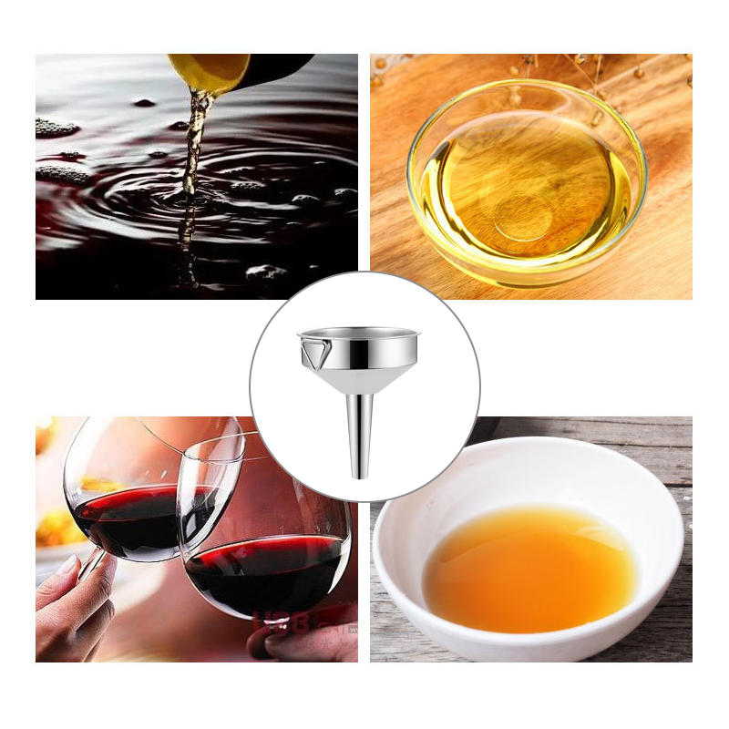 🥣 50% korting! RVS keukentrechter – vul moeiteloos & netjes zonder knoeien. Voor olie, azijn, sauzen & meer – vaatwasbestendig! ✨🔧