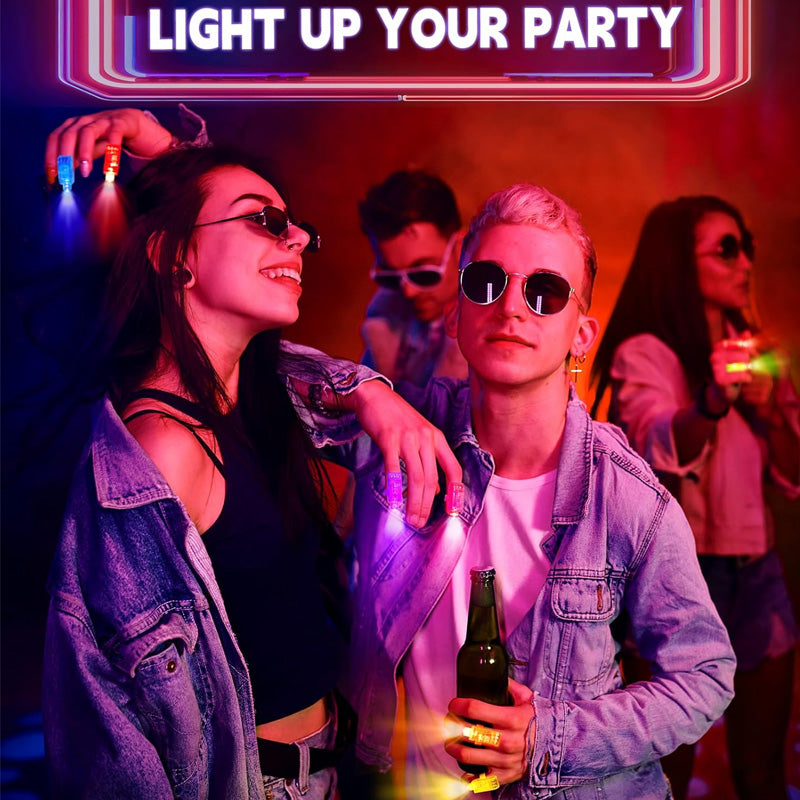 💡 50% korting! Mini LED-vingerlampje – felgekleurd licht, één druk aan/uit & comfortabele elastische band. Perfect voor feesten, concerten & schaduwspelletjes! ✨🌈