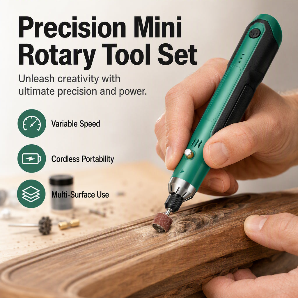 🔧 50% korting op mini roterende gereedschapset – 20 accessoires, variabele snelheid en lichtgewicht, ideaal voor precisieklussen.