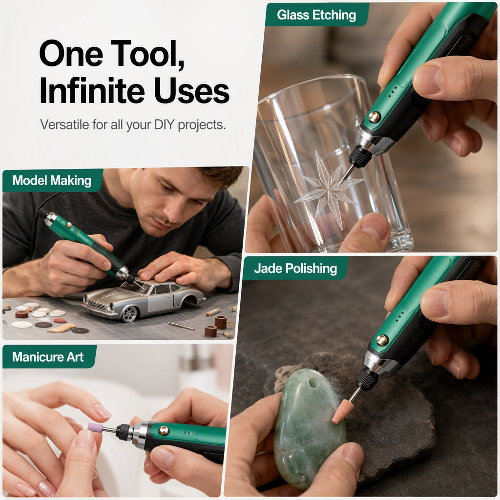 🔧 50% korting op mini roterende gereedschapset – 20 accessoires, variabele snelheid en lichtgewicht, ideaal voor precisieklussen.