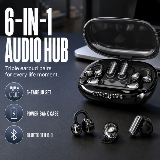😴🎧 50% korting! 6-in-1 slaapoordopjes – 📱 noise masking, 🔋 14u batterij, 📦 draagbare case – perfect voor zijslapers!