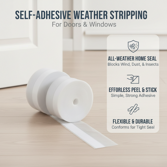 🔥📉 1+1 GRATIS! Zelfklevende isolatiestrip – 🏠 beschermt tegen tocht, 🌿 verlaagt energierekening, ✅ eenvoudig te plakken!