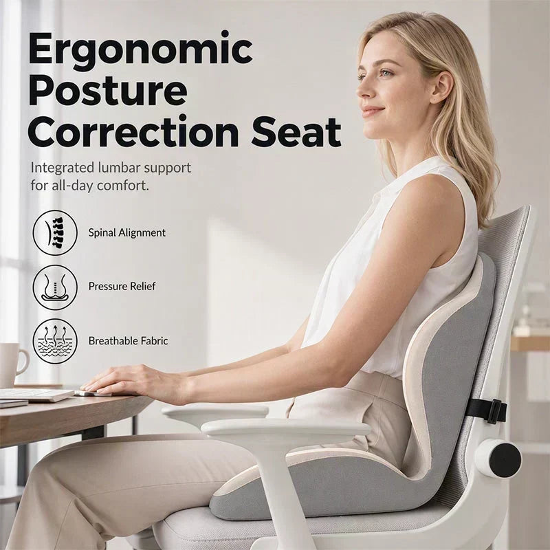 🪑 50% korting! Ergonomisch zitzittingkussen – memoryschuim, ademende luchtopening & rugondersteuning. Verbetert houding & verlicht rugklachten – voor thuis, kantoor & auto! ✨💺