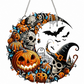 💥 50% korting! 🎃 Halloween kristallen mozaïekset – DIY, geen lijm nodig. Acryl & hars, 23x24 cm. Voorgelijmd paneel met code. Perfect voor ontspanning 🧘
