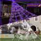🔥 50% KORTING 🕷️ Halloween Spinnenwebverlichting 🎃 Griezelige Sfeer