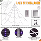 🔥 50% KORTING 🕷️ Halloween Spinnenwebverlichting 🎃 Griezelige Sfeer