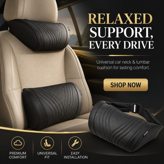 🚗 50% korting! Traagschuim hoofdsteun – verlicht rijvermoeidheid, ergonomisch & universeel. Perfect voor lange ritten & dagelijks woon-werk! 💤💪