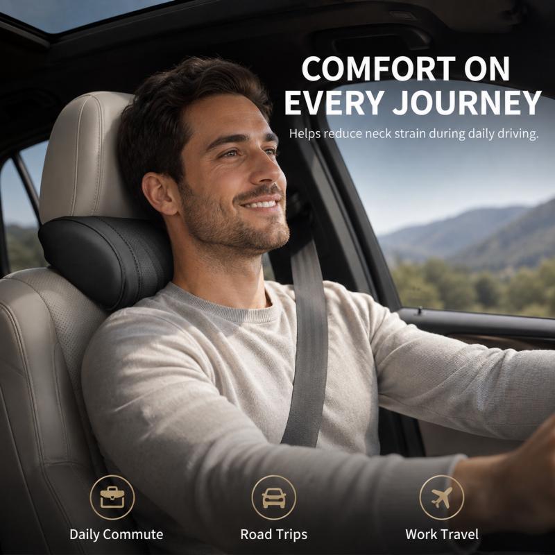 🚗 50% korting! Traagschuim hoofdsteun – verlicht rijvermoeidheid, ergonomisch & universeel. Perfect voor lange ritten & dagelijks woon-werk! 💤💪