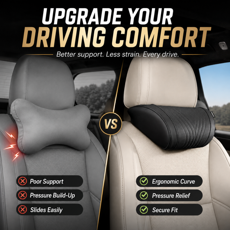 🚗 50% korting! Traagschuim hoofdsteun – verlicht rijvermoeidheid, ergonomisch & universeel. Perfect voor lange ritten & dagelijks woon-werk! 💤💪