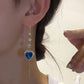💙 50% korting! Hartvormige saffier oorbellen – 2,10 karaat, hypoallergeen & nikkelvrij. Perfect cadeau voor moeder, zus & vriendinnen! ✨💎