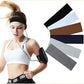 💞Elastische Antislip Effen Sport Hoofdband