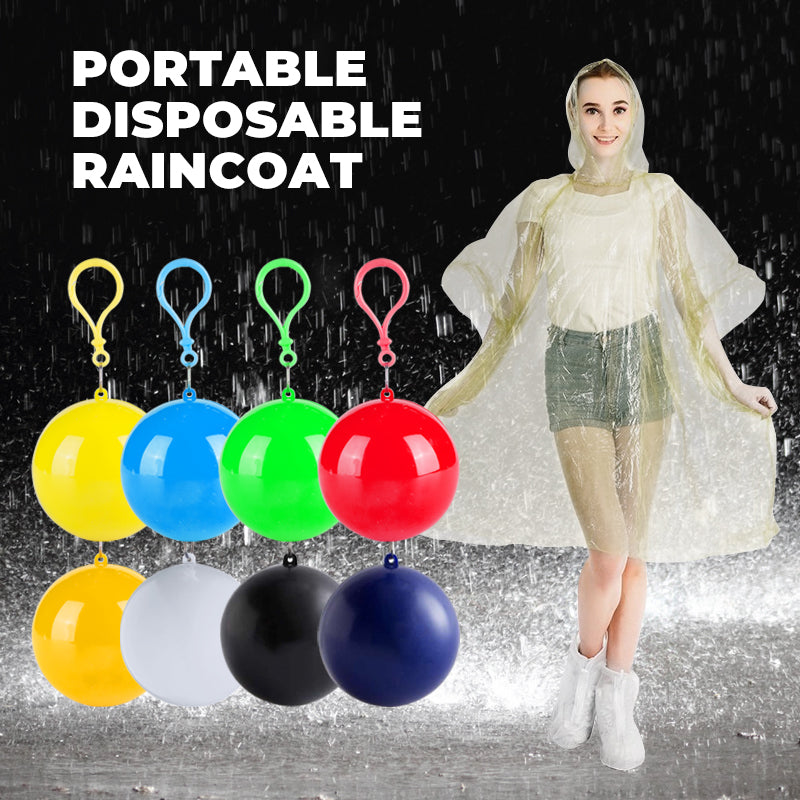 ☔ 1+1 GRATIS! Wegwerp regenjas – compact, opvouwbaar & licht. Past in elke tas – ideaal voor de natte Nederlandse zomer! 🌧️🎒