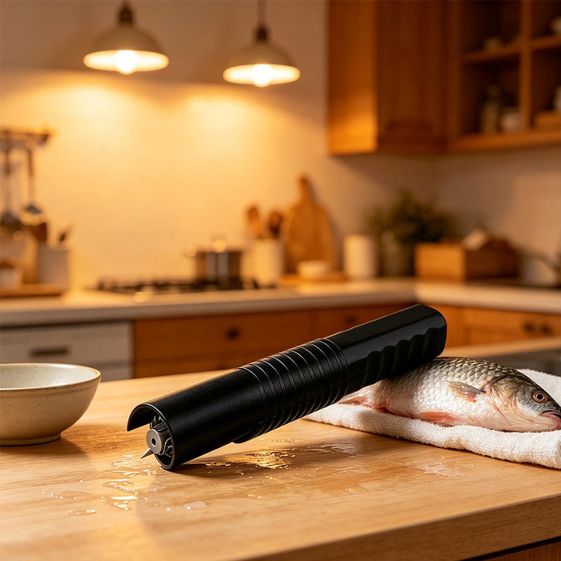 🐟 50% korting! Elektrische waterdichte vissen schilmachine – snel, veilig en zonder rommel voor elke vis.