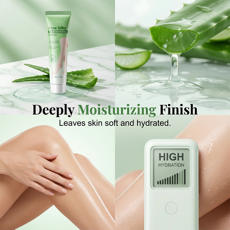 🌿 50% korting! Zachte ontharingscrème met aloë vera – hydrateert & kalmeert, 5 minuten, pijnloos. Geschikt voor alle huidtypes! 💚✨
