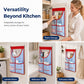 🧺 50% korting op wandgemonteerde mesh opbergtas – hangt aan de kastdeur, ideaal voor zakken en kleine items.