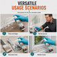 🏠🔥 50% korting! Latex verfverwijderaar – 💪 snelwerkend, 🧽 lost verf in minuten op, 🛠️ met schraper – doe-het-zelf renovatie!