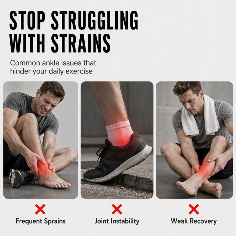 🦶💪 50% korting op verstelbare enkelbrace – 🏃 ondersteunt bij sport, blessureherstel & dagelijks gebruik, past elke maat!