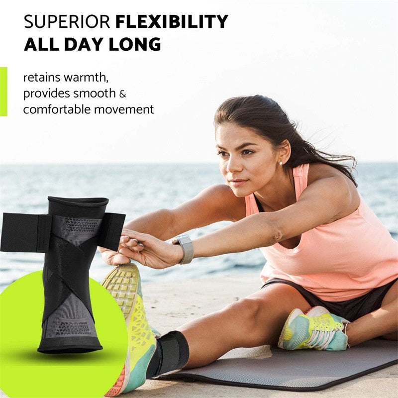 🦶💪 50% korting op verstelbare enkelbrace – 🏃 ondersteunt bij sport, blessureherstel & dagelijks gebruik, past elke maat!
