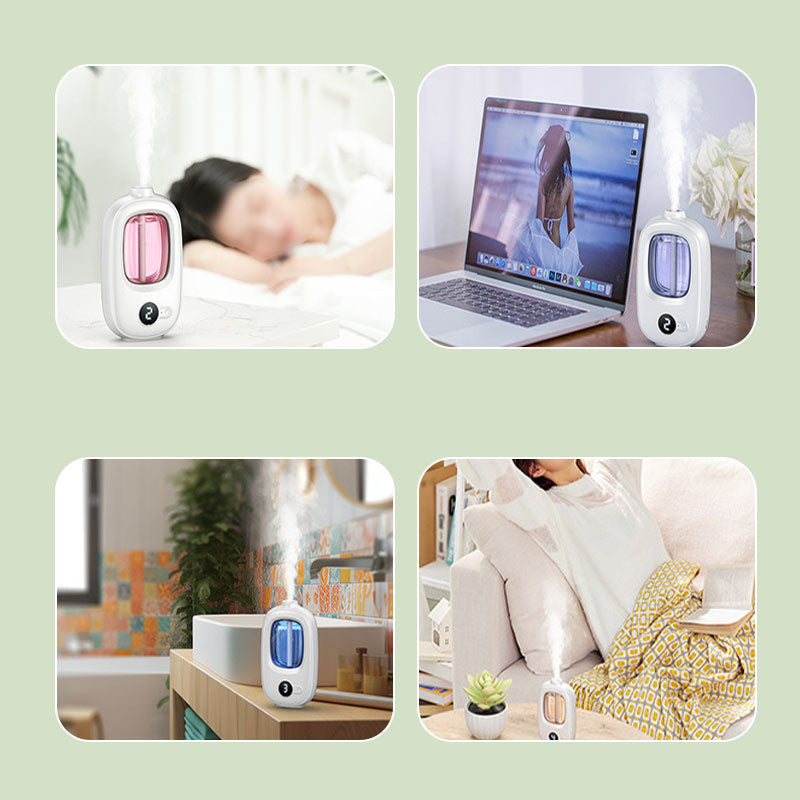 🌿 50% korting! Automatische aromadiffuser – verspreidt geur automatisch, voor een frisse & aangename ruimte. Eenvoudig & stijlvol! ✨🏠