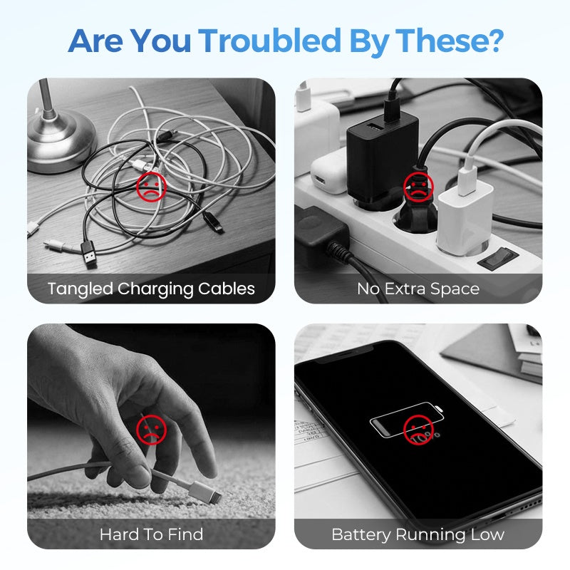 🔋📱 50% korting! 3-in-1 draadloze oplader – 🧲 magnetisch, 📐 opvouwbaar, 🛡️ veilig & 🌙 nachtlicht!