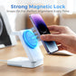 🔋📱 50% korting! 3-in-1 draadloze oplader – 🧲 magnetisch, 📐 opvouwbaar, 🛡️ veilig & 🌙 nachtlicht!