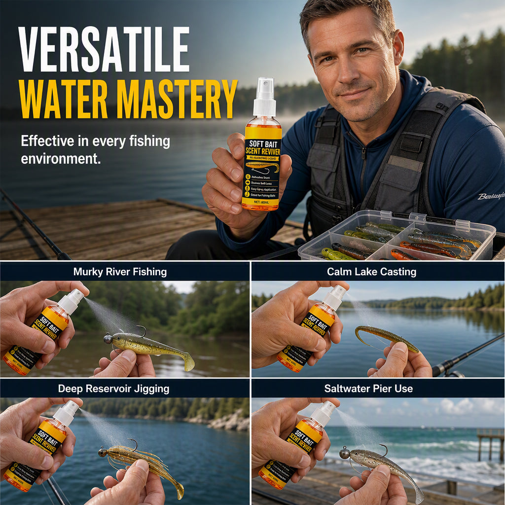 🎣💨 50% korting! Geurversterker voor kunstaas – 🌊 trekt vissen aan, 🐟 langdurige geur, 📦 eenvoudig aan te brengen!