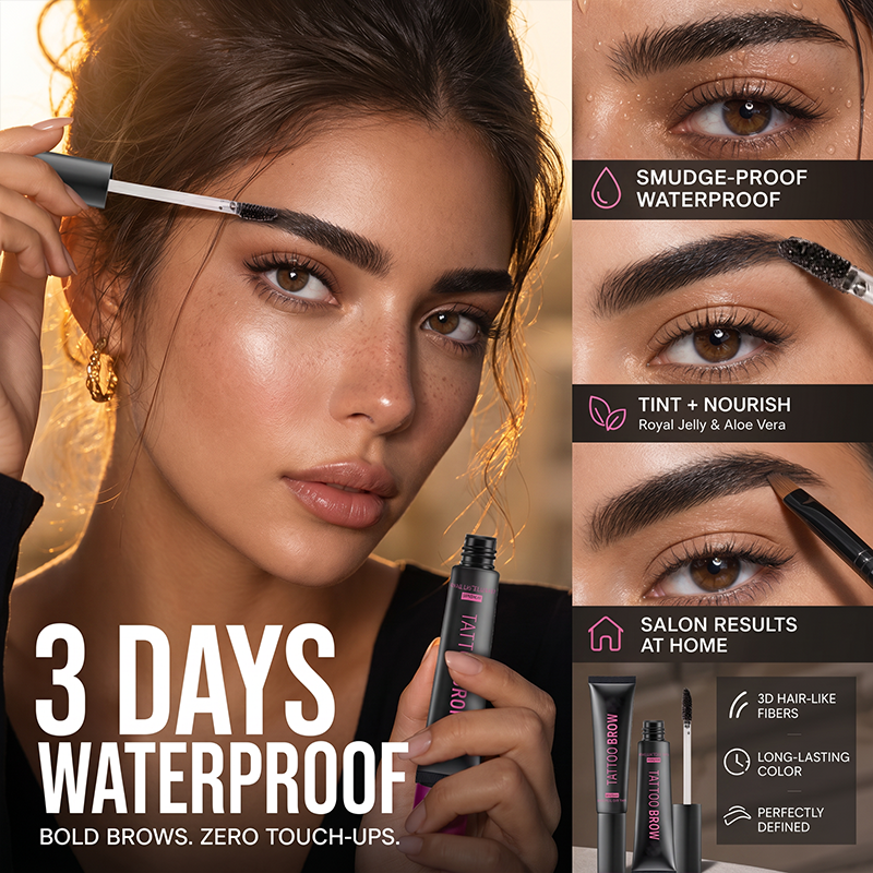 🔥 KOOP 1, KRIJG 1 GRATIS! Langhoudende Waterbestendige Wenkbrauwgel – Blijft Goed Zitten & Geeft Natuurlijk Uitziende Wenkbrauwen ✨