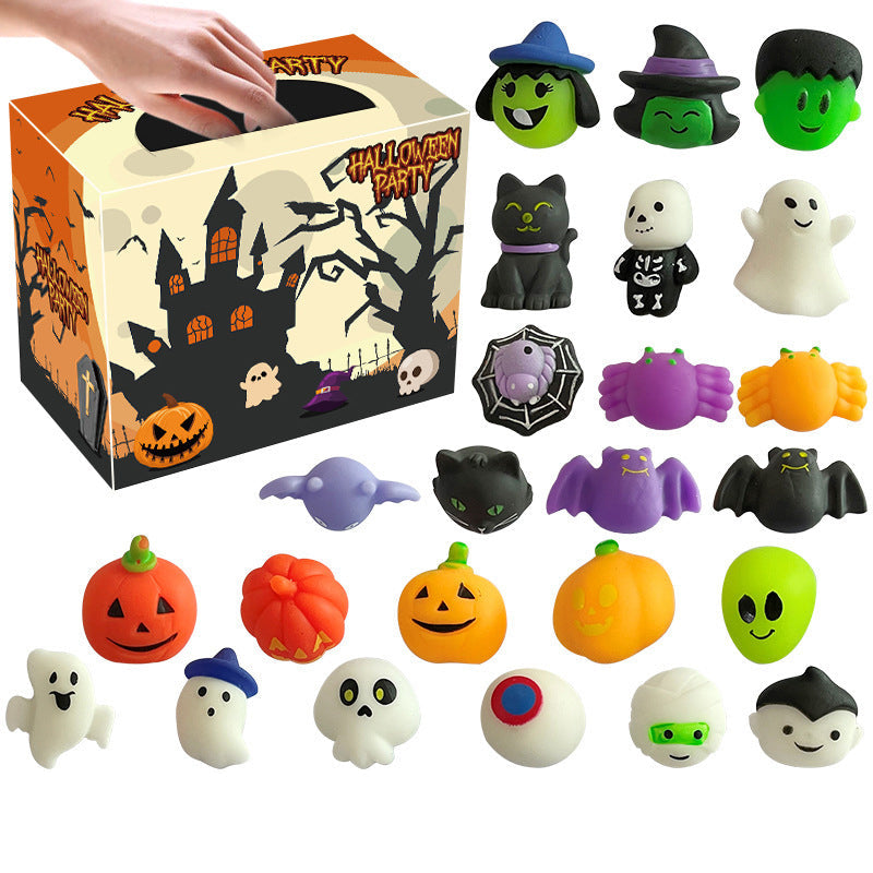 🎃 50% korting! Mini Halloween squishy's – zacht & comfortabel om in te knijpen. Perfect voor feestzakjes, trick-or-treat & onderweg! ✨👻