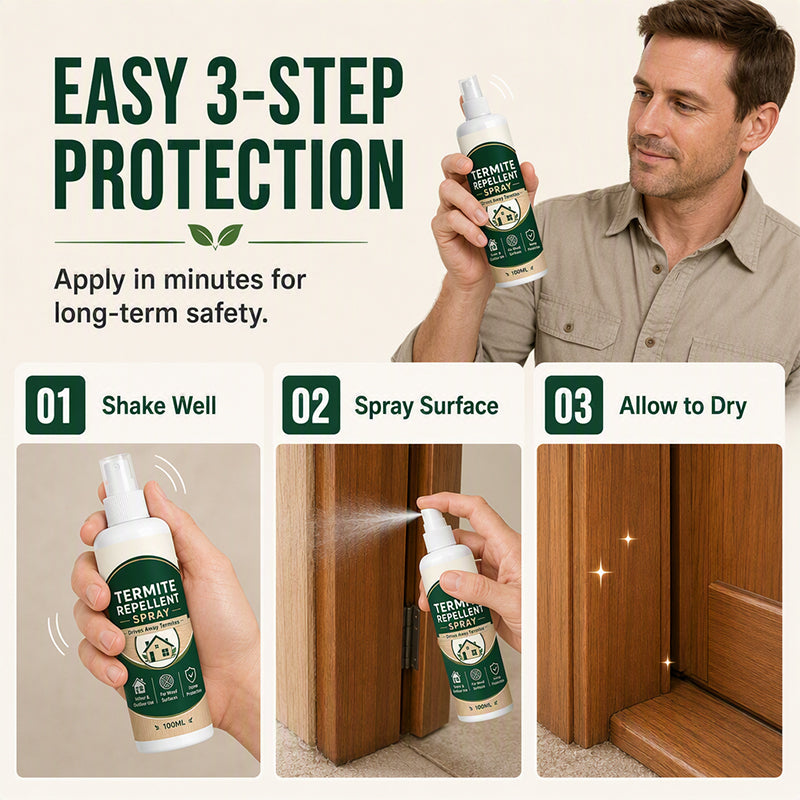 🪵 Termietenwerende spray voor houten oppervlakken