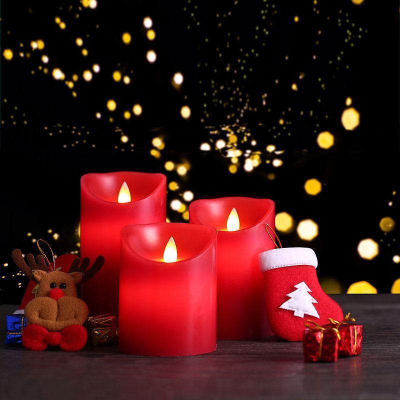 🕯️✨ 50% korting! LED flikkerkaars – 🔥 realistisch vlam, 📏 3 maten, 💨 rookvrij & veilig – sfeer zonder zorgen!