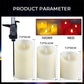 🕯️✨ 50% korting! LED flikkerkaars – 🔥 realistisch vlam, 📏 3 maten, 💨 rookvrij & veilig – sfeer zonder zorgen!