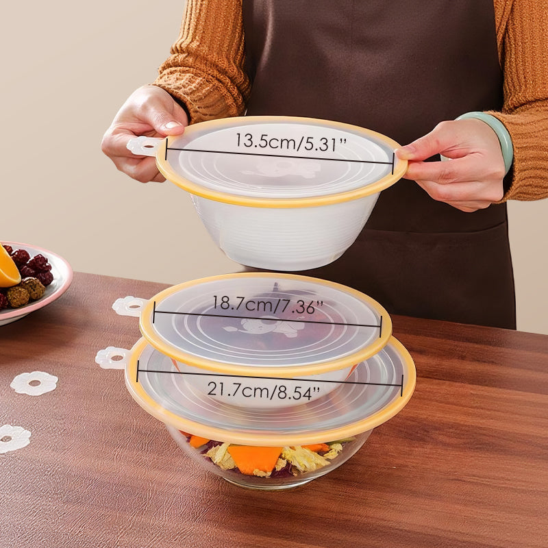 🥗✨ 50% korting! Siliconen voedseldeksels – 🌿 herbruikbaar, 💧 luchtdicht & waterdicht, 📦 in 3 maten voor elke bak!