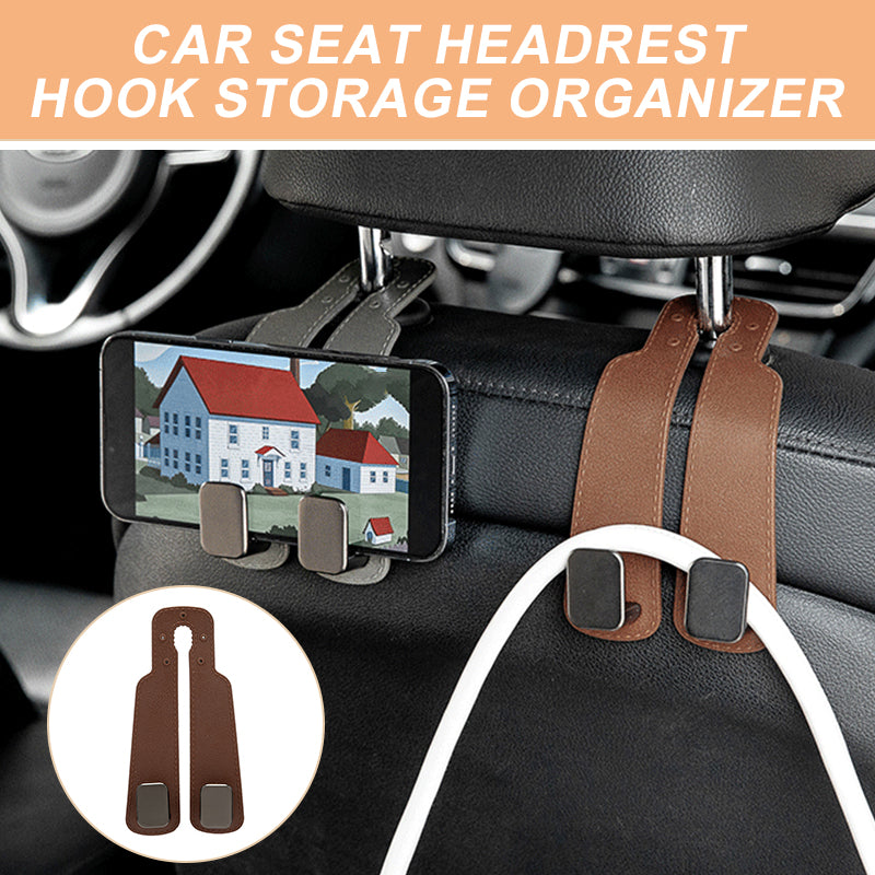 🚗 50% korting! Autostoel tas-haak – stevig, eenvoudig te installeren & draagbaar. Houd handtassen, boodschappen & tassen netjes in de auto! ✨🧸