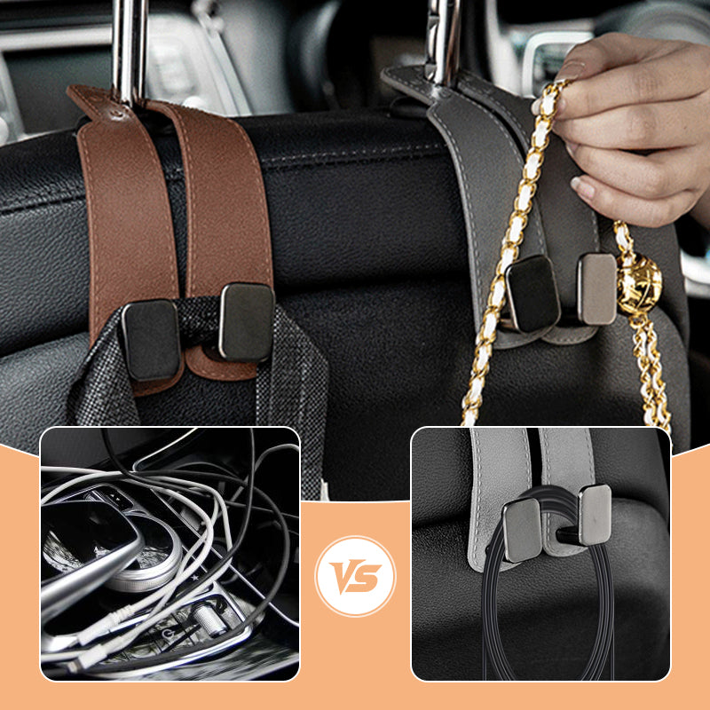 🚗 50% korting! Autostoel tas-haak – stevig, eenvoudig te installeren & draagbaar. Houd handtassen, boodschappen & tassen netjes in de auto! ✨🧸