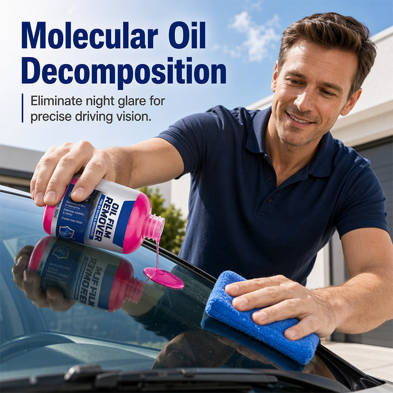 🚗💎 50% korting! Glasoliefilmverwijderaar – 🧽 verwijdert hardnekkige olie & vuil, 💧 verbetert zicht & veiligheid!