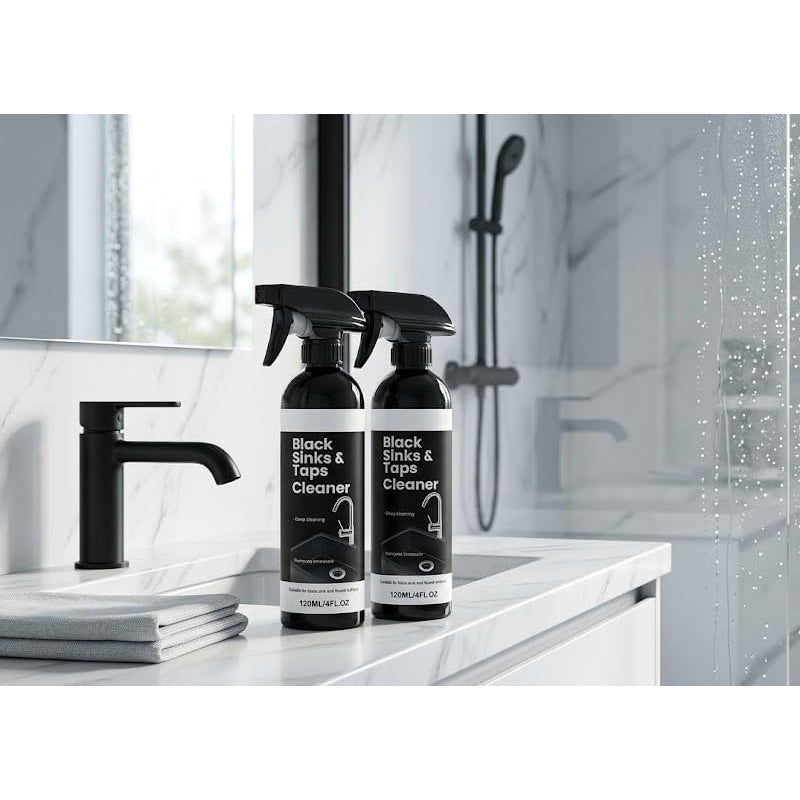 🛁 NU 50% korting! Badkamerreiniger – kalk & watervlekken weg, schrobvrij, voor kranen, wastafels & douche. ✨🧼