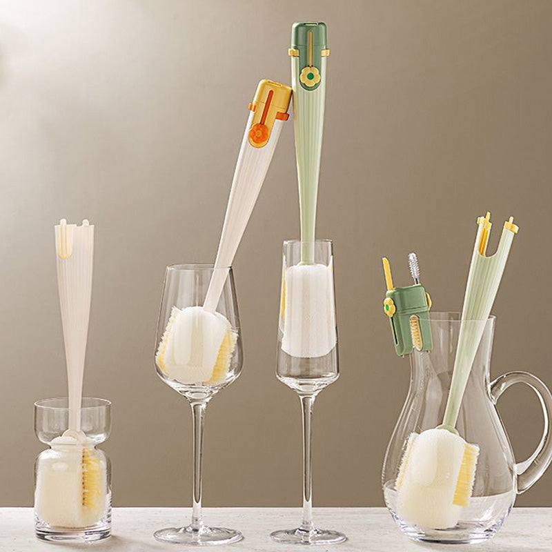 🧼 5-in-1 reinigingsborstelset voor waterflessen