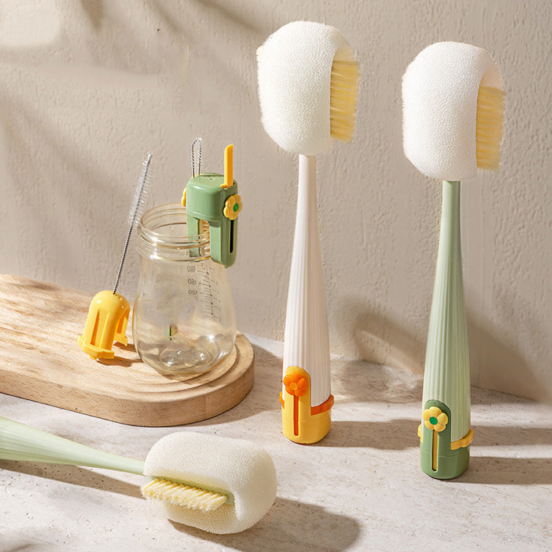 🧼 5-in-1 reinigingsborstelset voor waterflessen