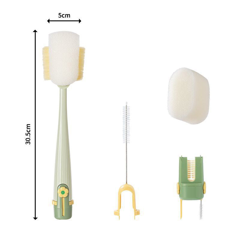 🧼 5-in-1 reinigingsborstelset voor waterflessen